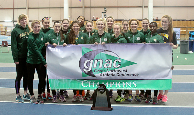 The UAA women's track team shared GNAC Team of the Week honors with the WWU men, after both squads defended their titles at last week's GNAC Indoor Track & Field Championships.